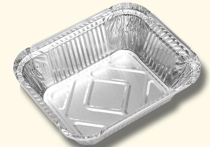 Aluminium foil container